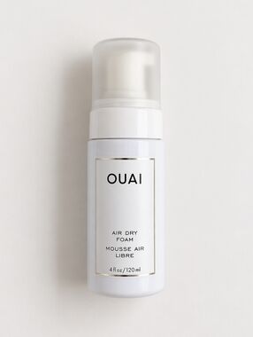 OUAI Air Dry Foam 4 oz / 120 ml – Lightweight Styling Mousse – Soft Waves